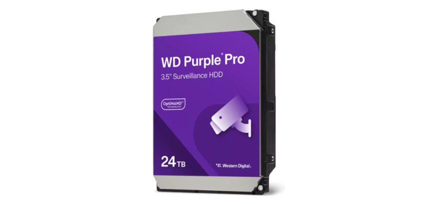 Western Digital Purple Pro WD241PURP disque dur 24 To 7200 tr/min 512 Mo 3.5" SATA