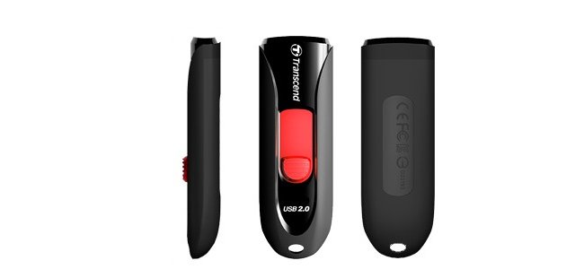Transcend JetFlash 590 16GB lecteur USB flash 16 Go USB Type-A 2.0 Noir