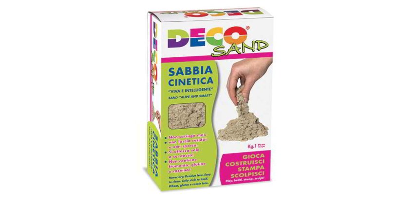 Sabbia cinetica Deco Sand - 1 kg - Deco