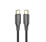 Vention Cable USB 2.0 Tipo-C 3A TAUBF/ USB Tipo-C Macho - USB Tipo-C Macho/ 1m/ Negro