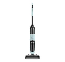 Midea MWD-X6 stick vacuum/electric broom 2-in-1 stick vacuum Battery Dry&wet Bagless 0.6 L 190 W Black, Blue 2.5 Ah
