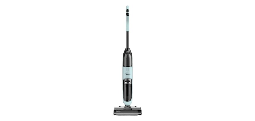 Midea MWD-X6 stick vacuum/electric broom Battery Dry&wet Bagless 0.6 L 190 W Black, Blue 2.5 Ah