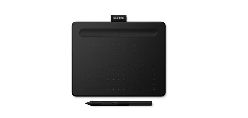 Wacom Intuos S graphic tablet Black 2540 lpi 152 x 95 mm USB