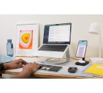 Twelve South Curve SE Aluminium, Argent