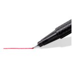 Feutre staedtler triplus fineliner 334 triangulaire    pointe superfine 0,3mm        coloris assortis etui carton