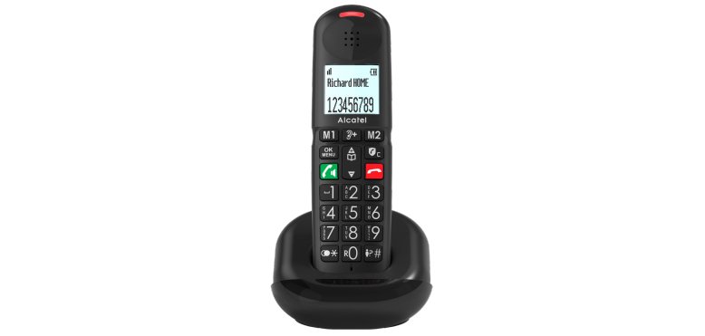Alcatel XL685 EWE Analog telephone Caller ID White