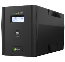Elsist NemoLCD 65 uninterruptible power supply (UPS) Line-Interactive 0.65 kVA 240 W 2 AC outlet(s)