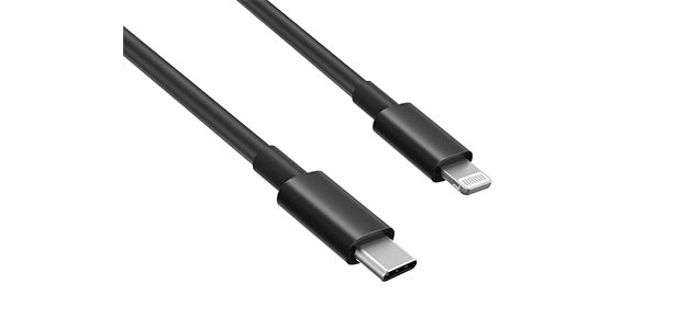 Hamlet XCUC-LGT150 cavo Lightning 1,5 m Nero