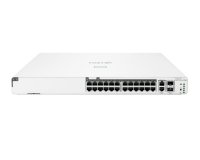 HPE Aruba Networking Networking Instant On Switch 20p Gigabit CL4 4p Gigabit CL6 PoE 2p 10GBT 2p SFP+ 370W 1960