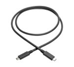 Tripp Lite U420-003-G2-5A câble USB USB 3.2 Gen 2 (3.1 Gen 2) 0,914 m USB C 10 Gbit/s Noir