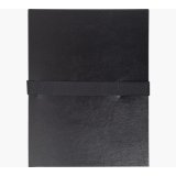 Chemise extensible en balacron. Rabat en pied, fermeture par sangle scratch. Coloris Noir