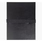 Chemise extensible en balacron. Rabat en pied, fermeture par sangle scratch. Coloris Noir