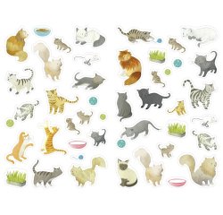 Mini stick maildor 21x16cm 12 themes varies sachet 48       planches 1692 unites