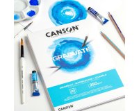 Canson Graduate Watercolour Blocco di carta da disegno 20 fogli