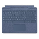 Microsoft Surface Pro QWERTY Inglés Microsoft Cover port Azul oscuro