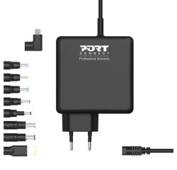 Port Designs 900007B-EU adaptateur de puissance & onduleur Intérieure 90 W Noir