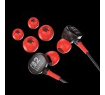 PowerA Wired Earbuds for Nintendo Switch 2 Auriculares Alámbrico Dentro de oído Juego Negro, Rojo