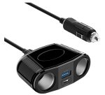 DLH DY-WU5345 chargeur d'appareils mobiles Universel Noir Secteur Auto