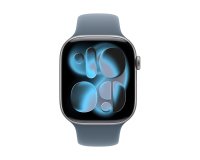 Apple MFGX4ZM/A slimme draagbare accessoire Band Blauw Fluorelastomeer