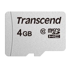 Transcend microSD Card SDHC 300S 4GB