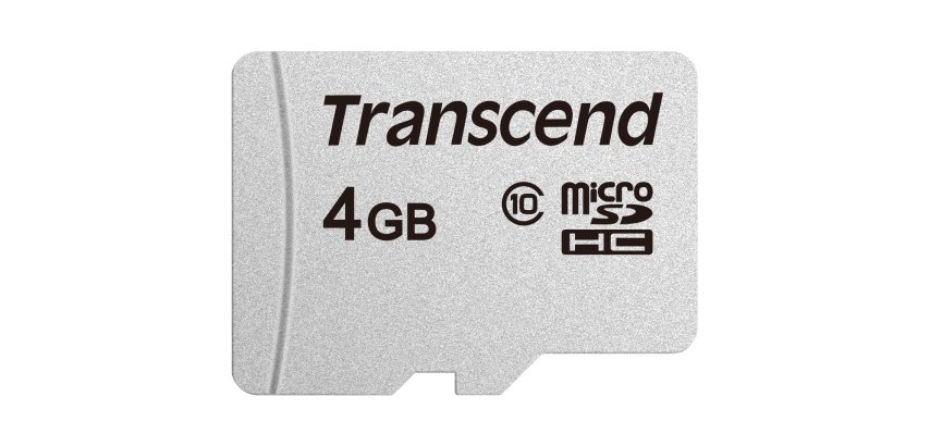 Transcend microSD Card SDHC 300S 4GB
