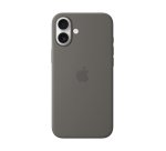 Apple Coque en silicone avec MagSafe pour iPhone 16 Plus - Gris minéral