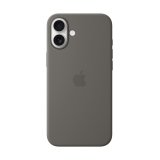 Apple Coque en silicone avec MagSafe pour iPhone 16 Plus - Gris minéral