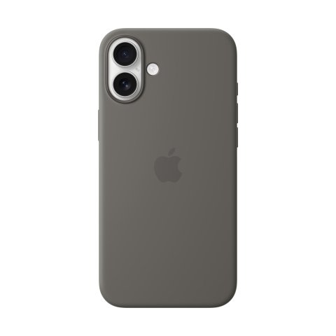 Apple Funda de silicona con MagSafe para el iPhone 16 Plus - Gris piedra