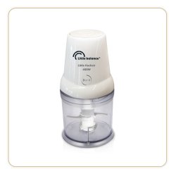 Mini-hachoir 3 en 1 Little Hachoir, blanc