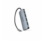 DICOTA D32062 hub & concentrateur USB Type-C Argent