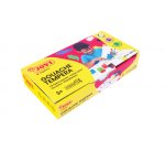 Gouache scolaire jovi a base d'eau couleur assorties 6     pots de 35 ml + pinceau+ pot  pour l'eau