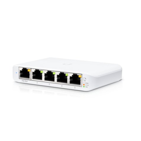 Ubiquiti UniFi Switch Flex Mini (3-pack) Gestionado Gigabit Ethernet (10/100/1000) Energía sobre Ethernet (PoE) Blanco