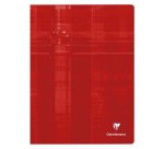 Cahier piqué clairefontaine a4+ 24x32cm 192 pages 90g réglure séyès coloris assortis