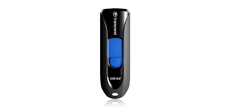 Transcend JetFlash 790 128GB lecteur USB flash 128 Go USB Type-A 3.2 Gen 1 (3.1 Gen 1) Noir, Bleu