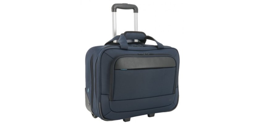 Mobilis 005044 sac à main et sac en bandoulière Nylon, Polyester Noir, Bleu, Marine Unisexe Valise à roulettes