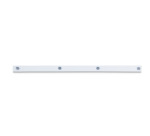 Bande metallique maul standard longueur 1m avec 4   aimants coloris blanc