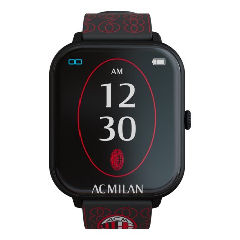 Techmade TM-SWFOOT-MIL3 smartwatch e orologio sportivo 4,65 cm (1.83") Digitale Touch screen Nero