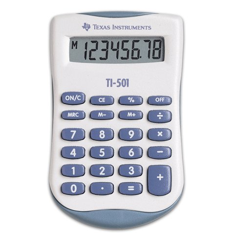 Calculatrice de poche TI-501 - 501/FBL/11E1