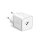 SBS Chargeur secteur GaN PD 20W USB C, blanc