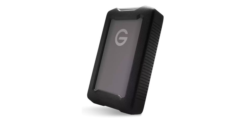 SanDisk G-DRIVE ArmorATD disque dur externe 6 To 2.5" USB Type-C 3.2 Gen 1 (3.1 Gen 1) Noir, Gris
