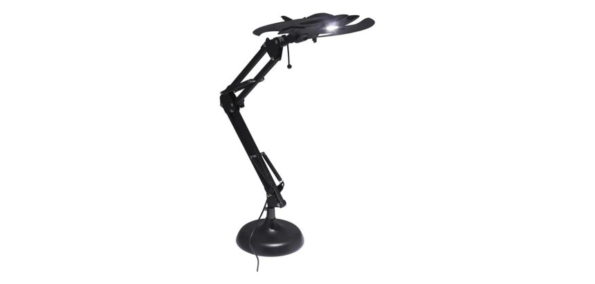 Paladone Batwing lampada da tavolo LED Nero