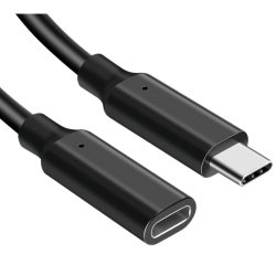 DLH DY-TU5257B câble USB USB 3.2 Gen 2x2 2 m USB C 20 Gbit/s 240 W Noir