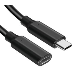 DLH DY-TU5257B câble USB USB 3.2 Gen 2x2 2 m USB C Noir