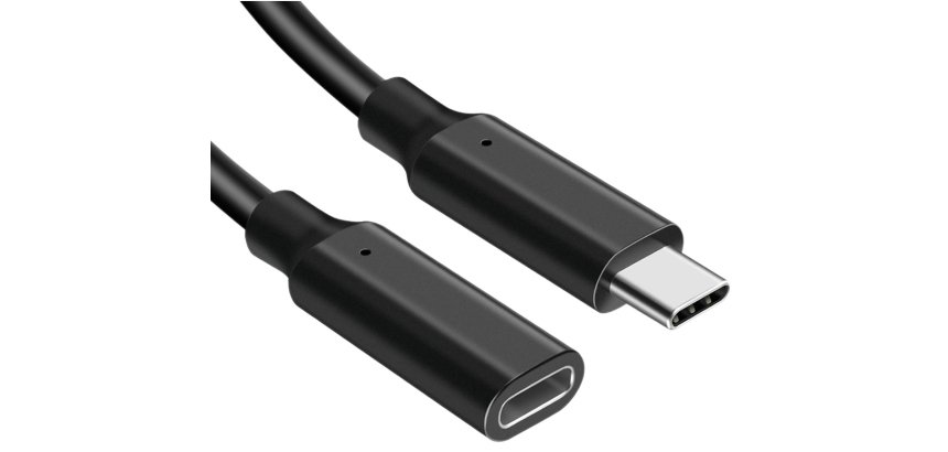 DLH DY-TU5257B câble USB USB 3.2 Gen 2x2 2 m USB C 20 Gbit/s 240 W Noir