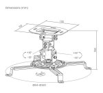 Sopar 23041 project mount Ceiling White