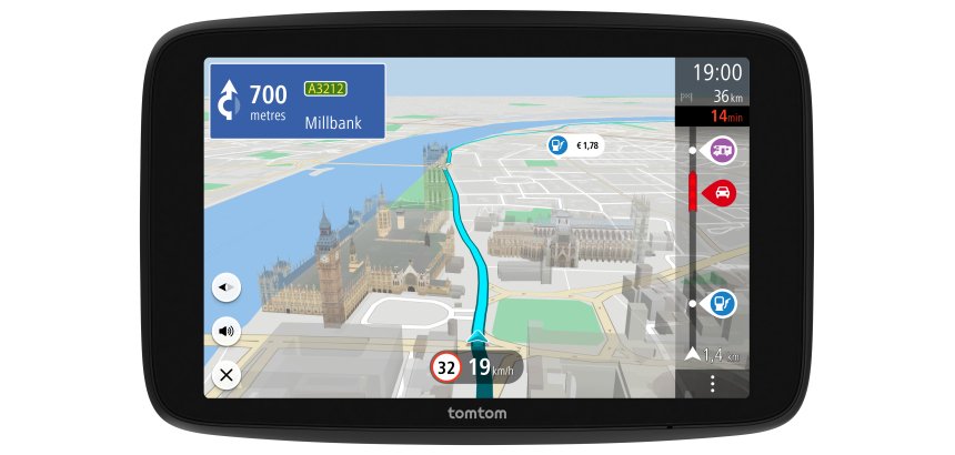 TomTom GO Camper Max navigatore Fisso 17,8 cm (7") Touch screen 400 g Nero