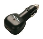 ICIDU PI-707713 Caricabatterie per dispositivi mobili Nero AC, Accendisigari Auto, Interno, Esterno