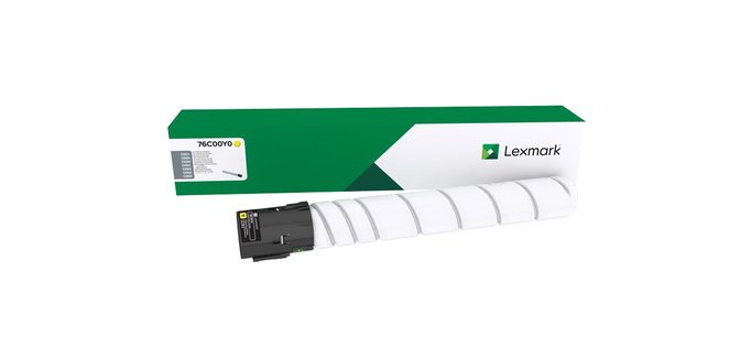 Lexmark 76C00Y0 Cartouche de toner 1 pièce(s) Original Jaune