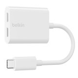 Belkin F7U081BTWH hub & concentrateur USB Type-C Blanc