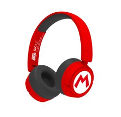 OTL Technologies Super Mario Auriculares Inalámbrico y alámbrico Diadema Música USB Tipo C Bluetooth Rojo, Negro